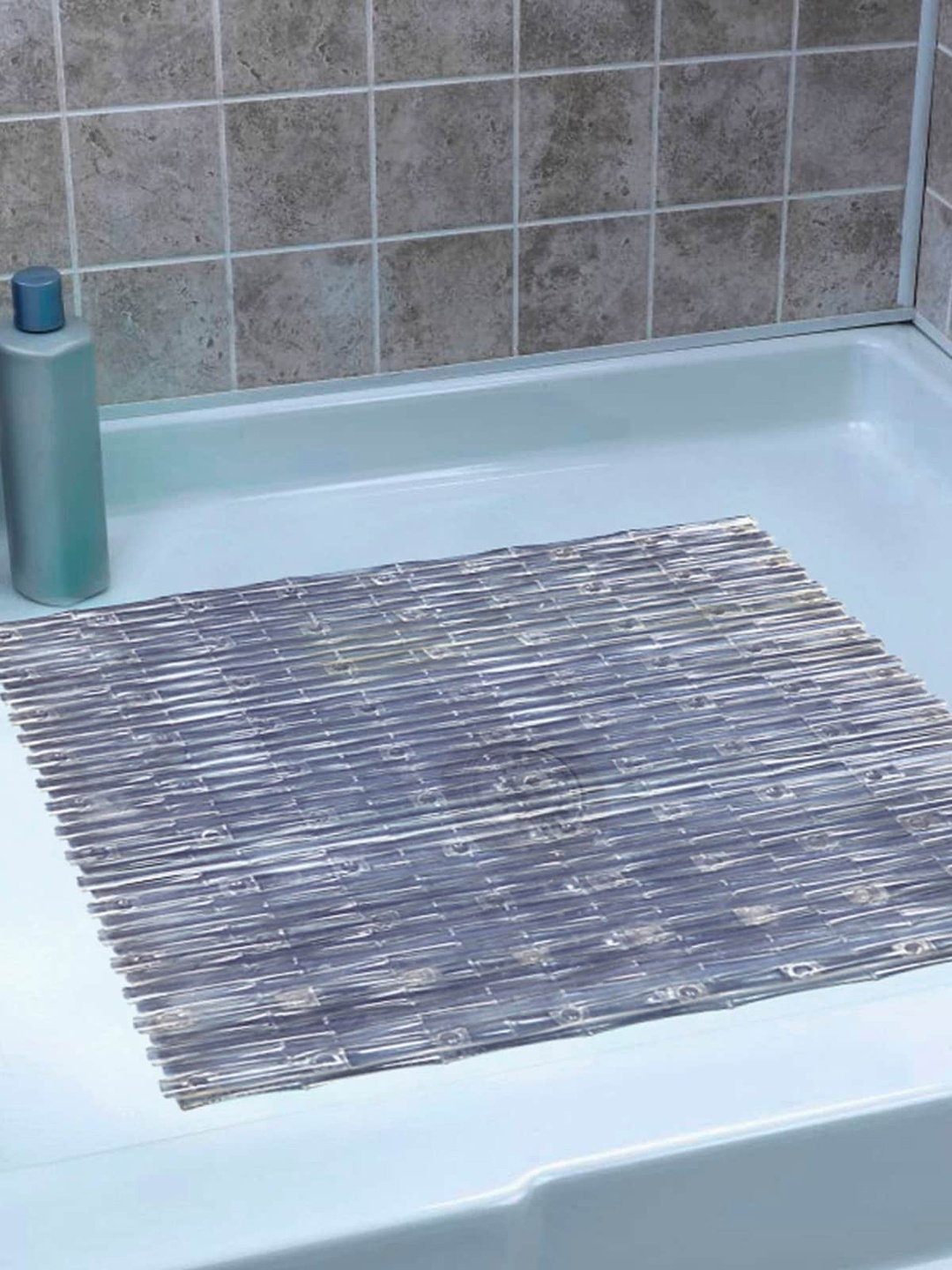 

OBSESSIONS Transparent Bamboo Shower Mat