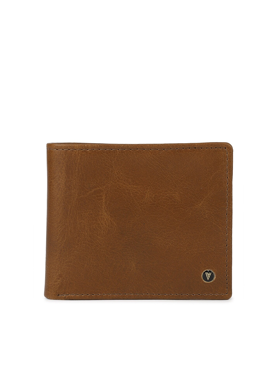 

Van Heusen Men Brown Solid Two-Fold Wallet