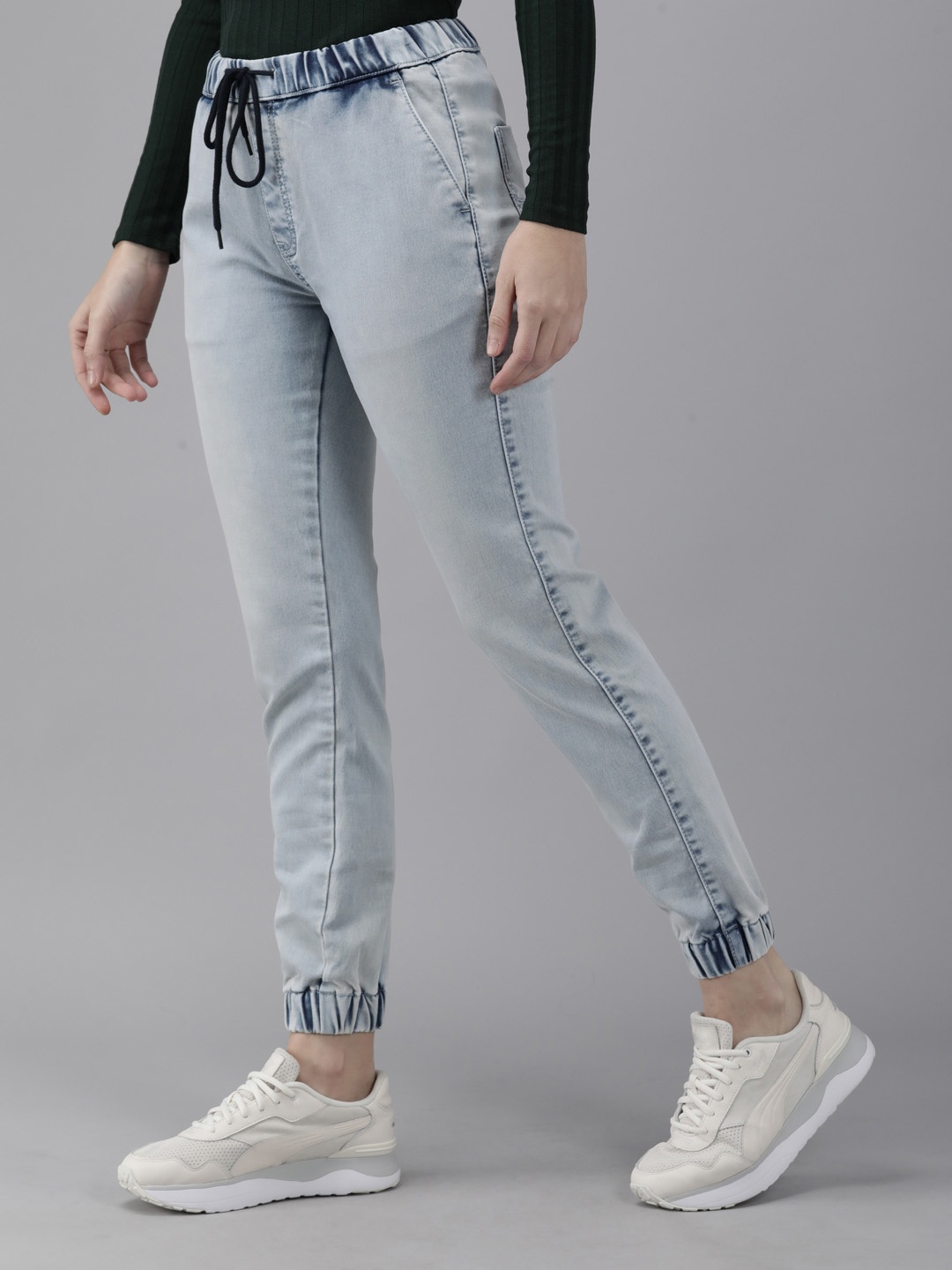 

Roadster Women Blue Jogger Stretchable Jeans