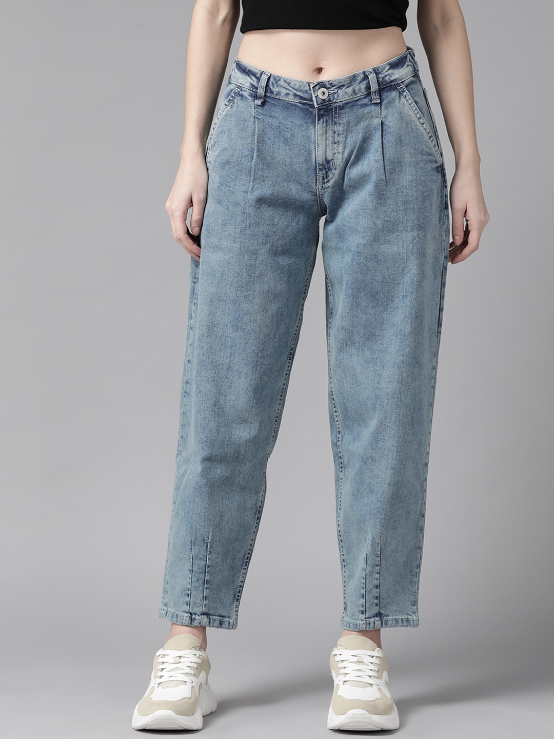 

Roadster Women Blue Slouchy Fit Stretchable Jeans
