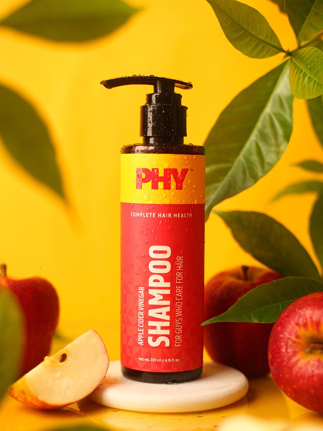

Phy Men Apple Cider Vinegar Shampoo 200 ml, Orange