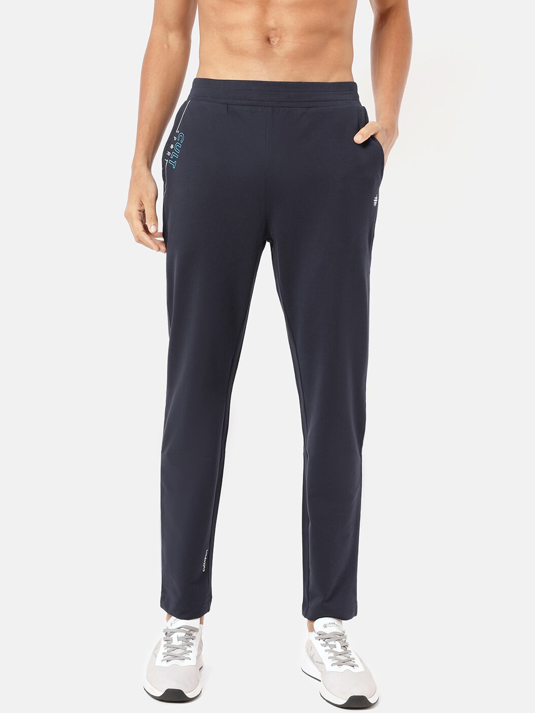 

Cultsport Men Navy Blue Supersoft Track Pants