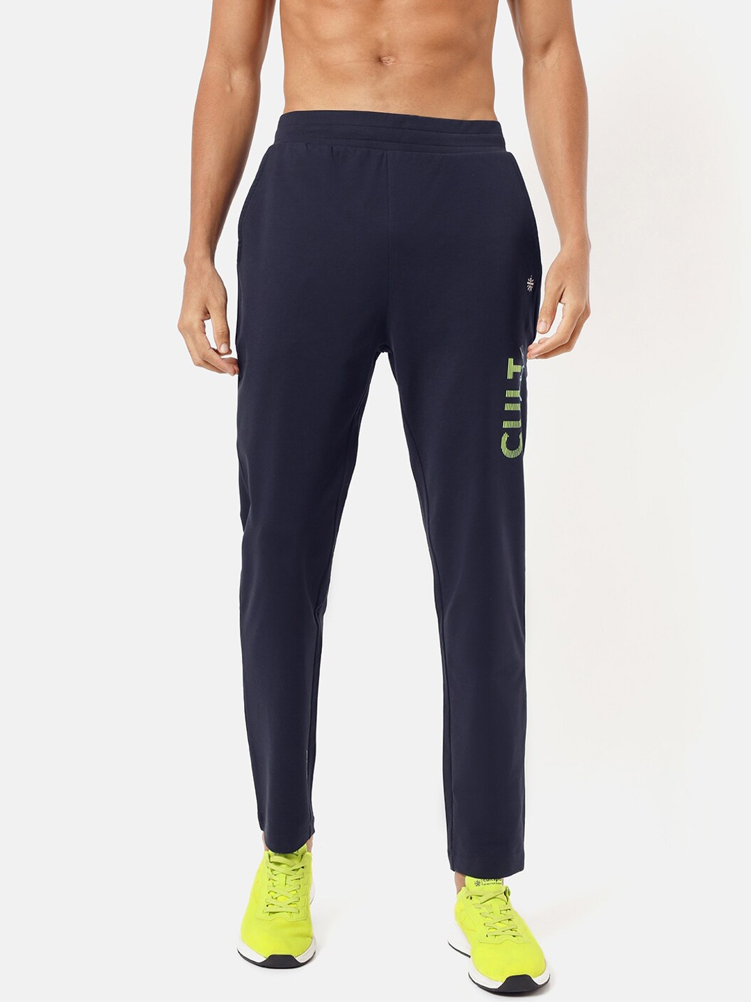 

Cultsport Men Navy Blue Supersoft Track Pants