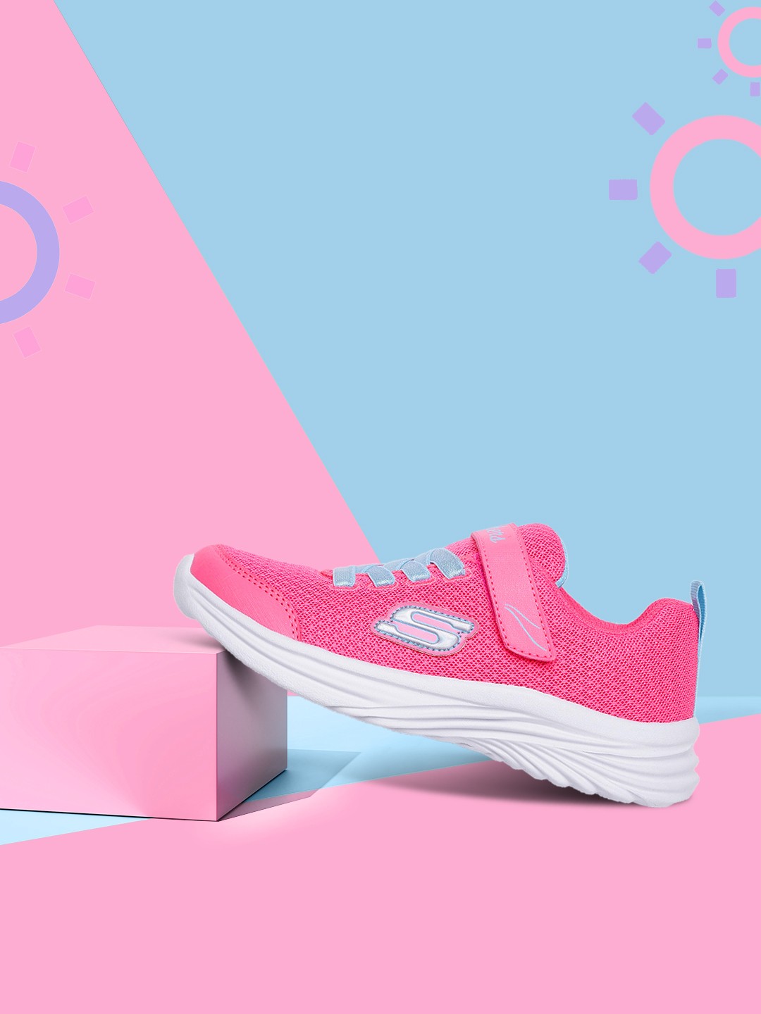

Skechers Girls Pink Dreamy Dancer - Miss Minimalist Sneakers