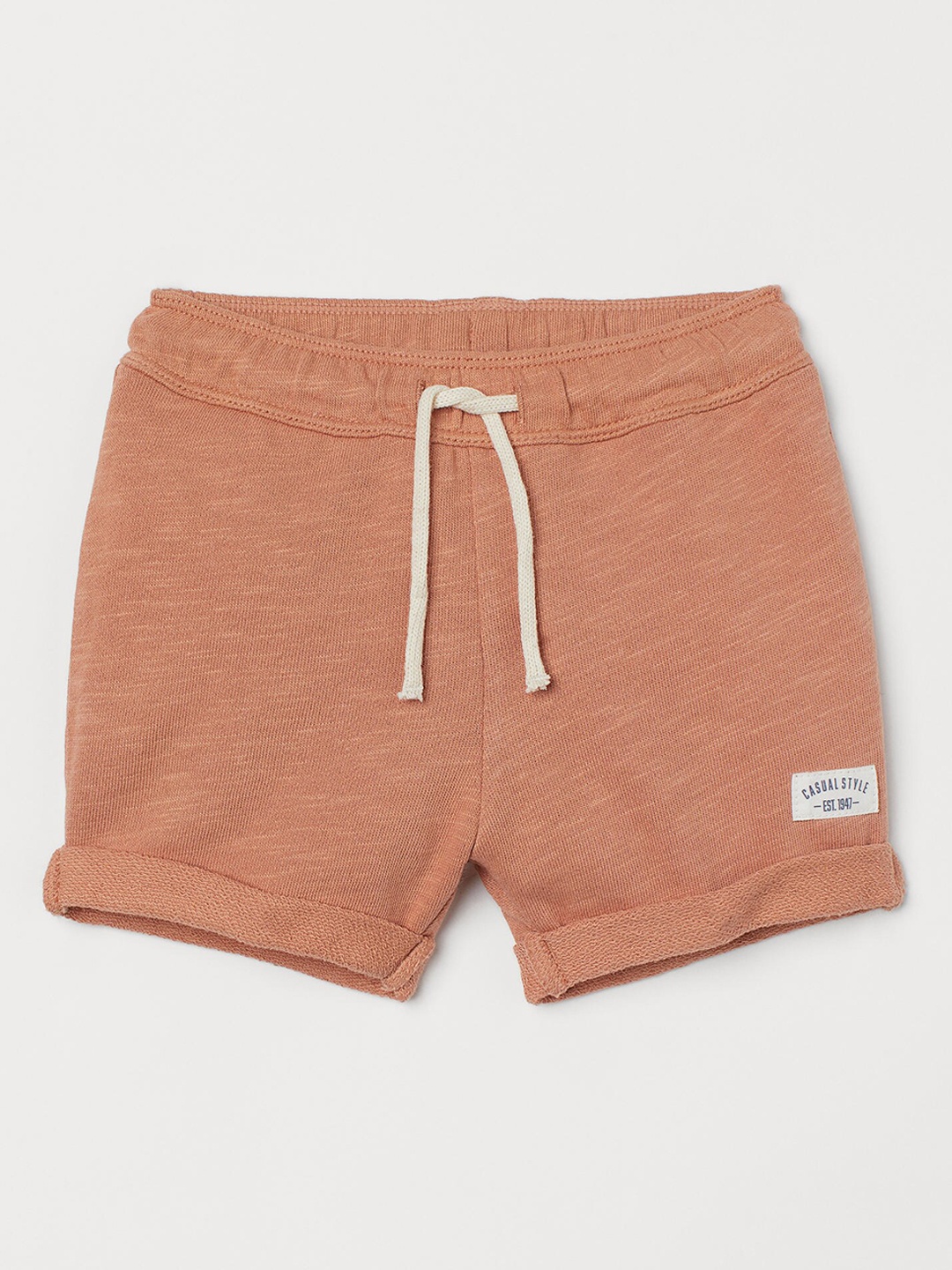 

H&M Boys Orange Sweatshirt Shorts
