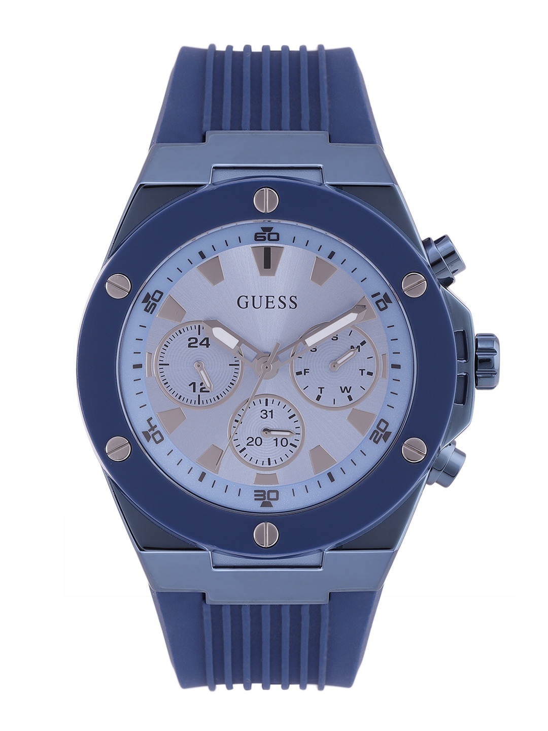 

GUESS Men Blue Analogue Watch GW0057G3