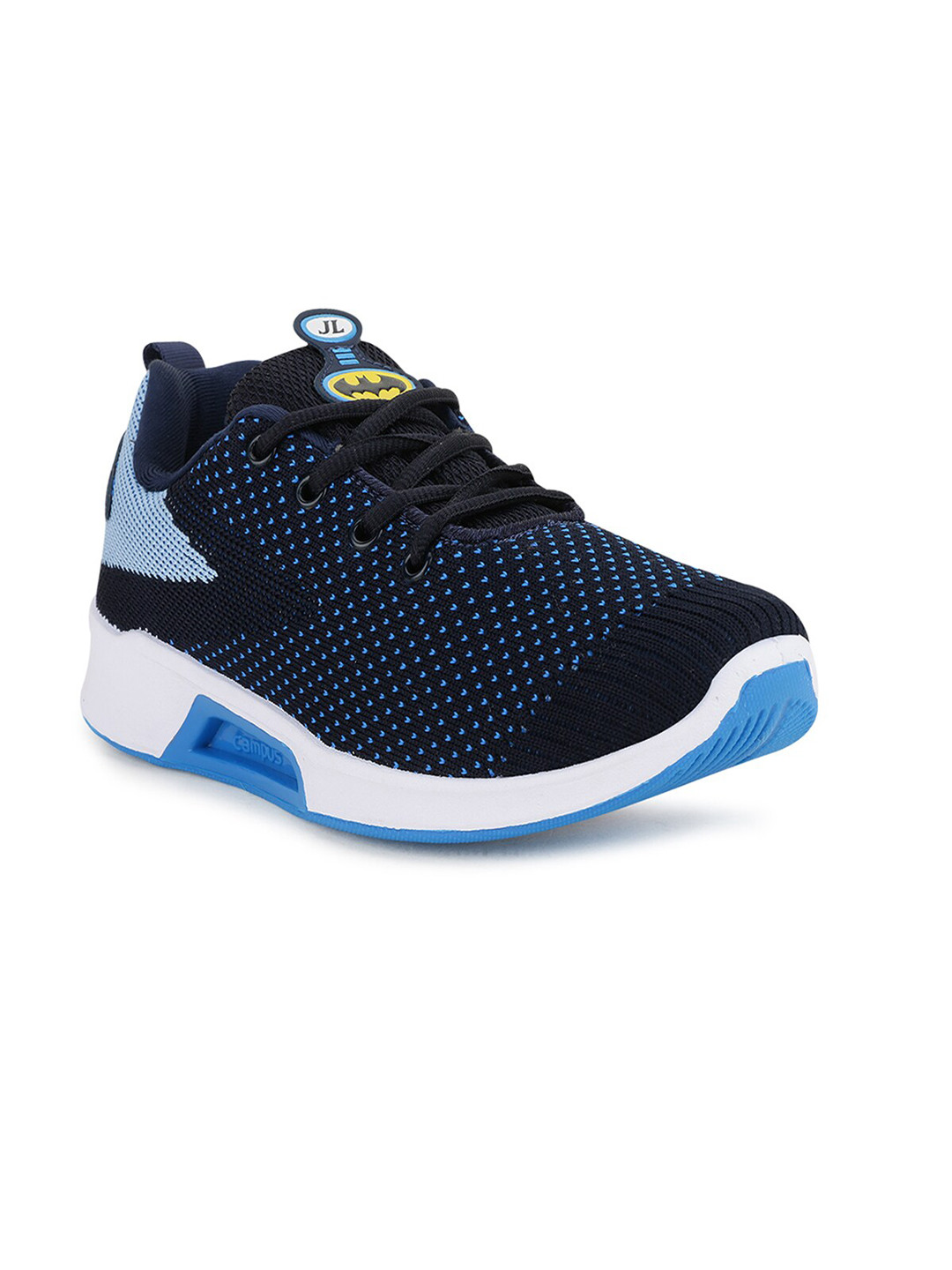

Campus Unisex Kids Navy Blue & White Woven Design Running Shoes