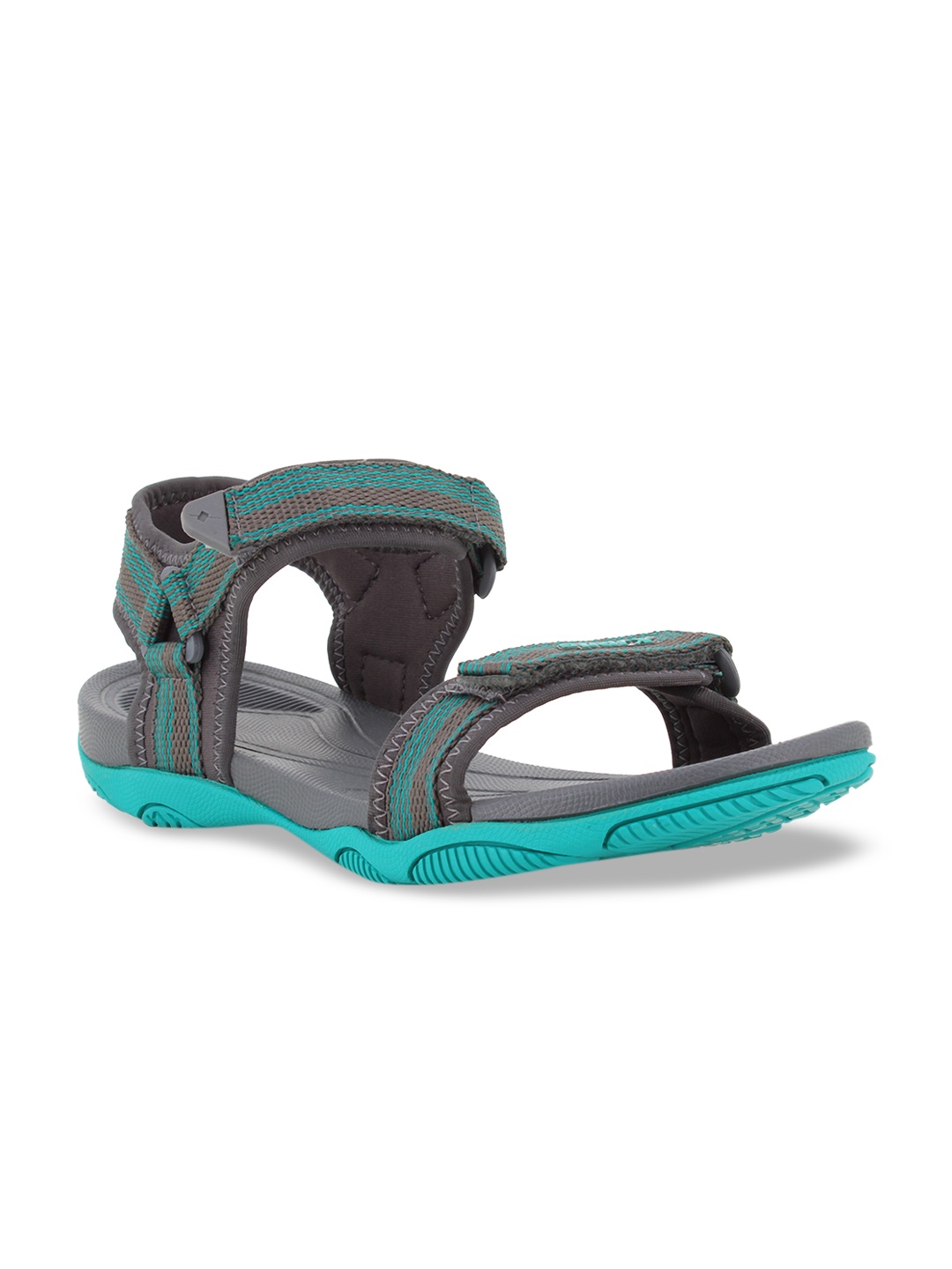 

Sparx Women Grey & Blue Solid Floater Sports Sandals