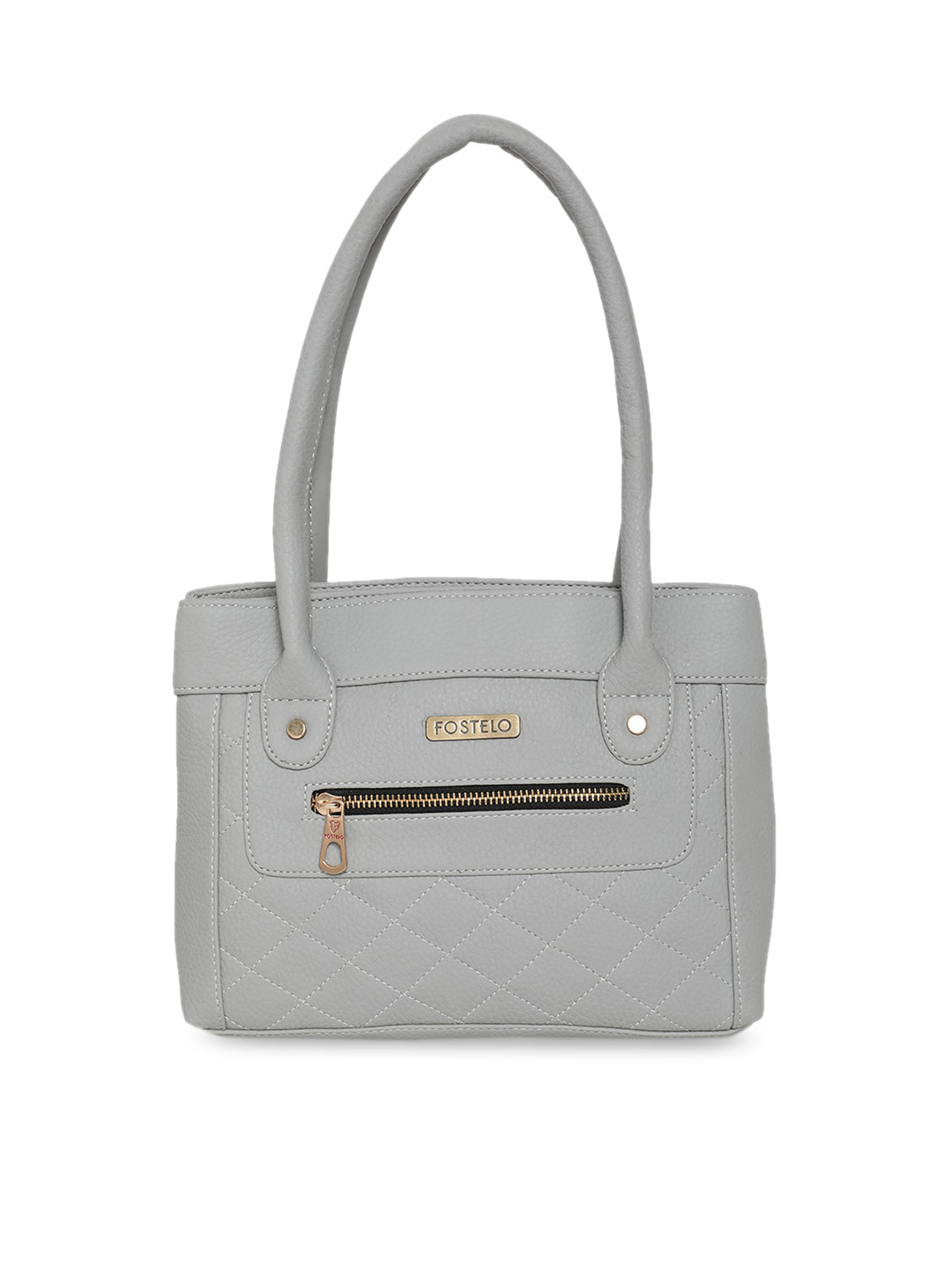 

Fostelo Women Grey Solid Shoulder Bag