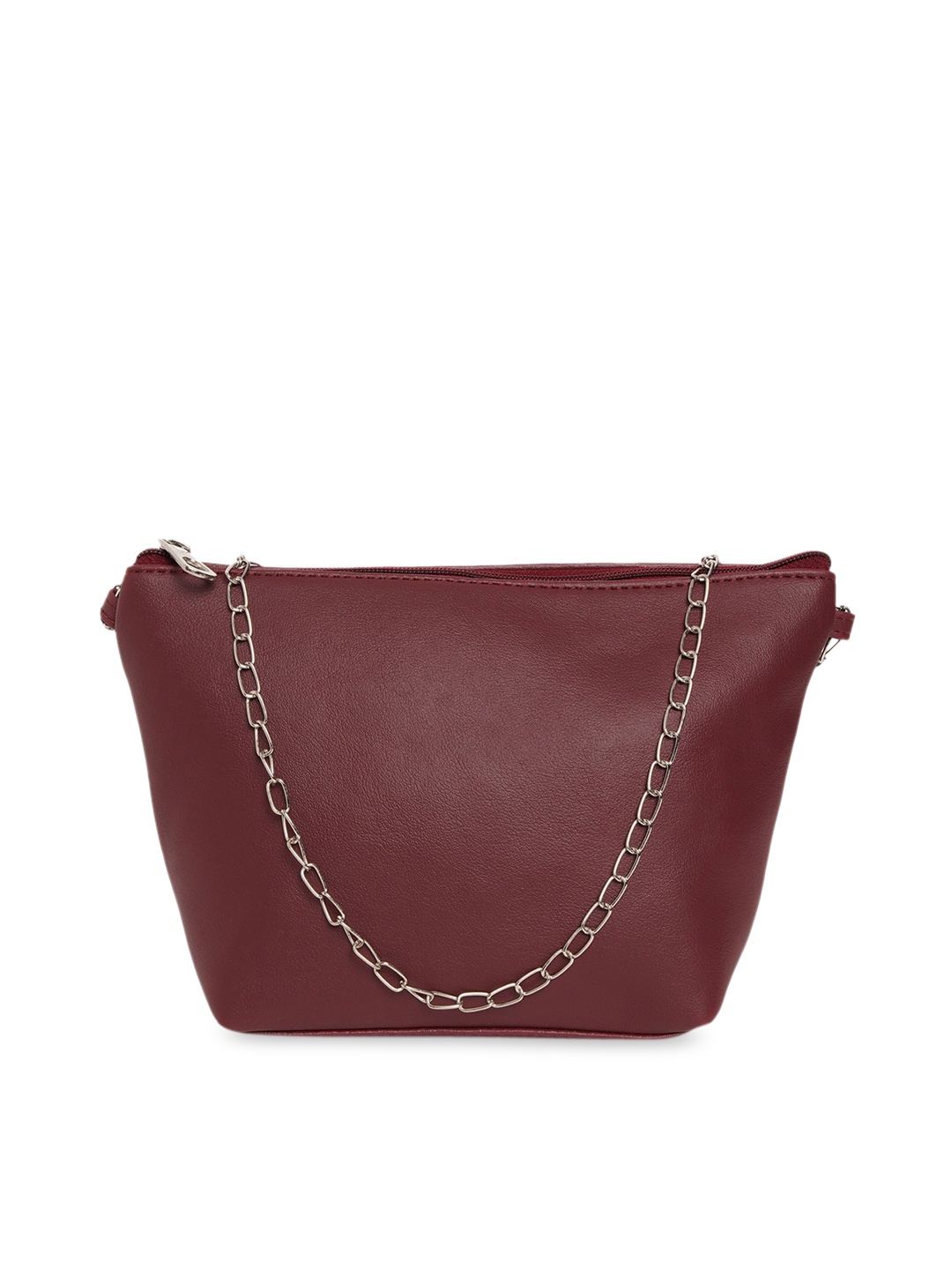 

Fostelo Women Maroon Solid Sling Bag