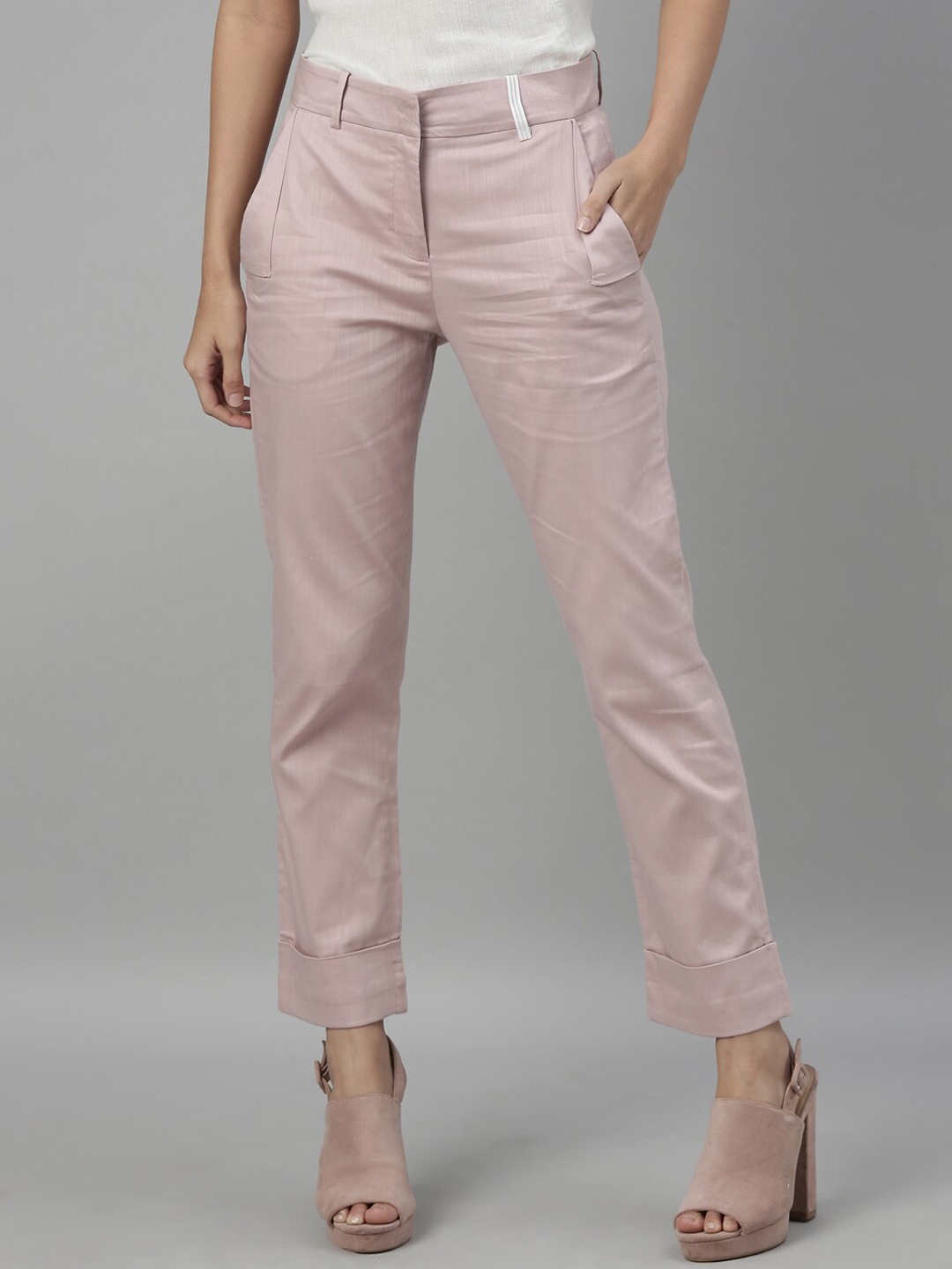 

RAREISM Women Pink Trousers