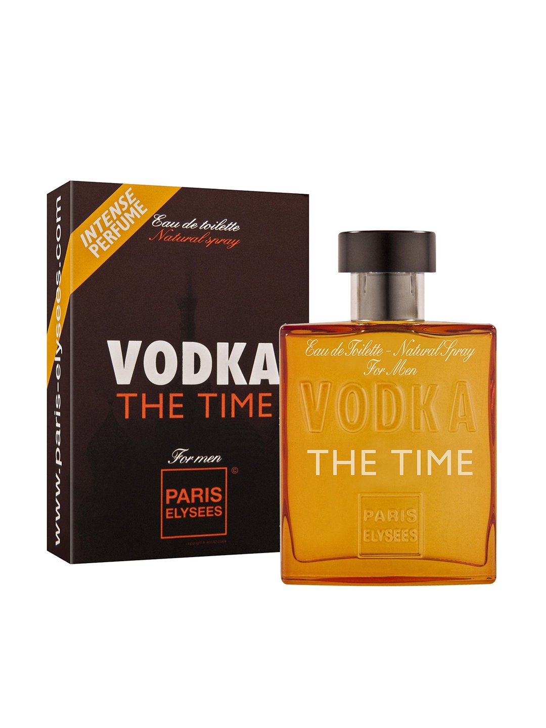 

PARIS ELYSEES Men Vodka The Time Eau de Toilette 100 ml, Brown