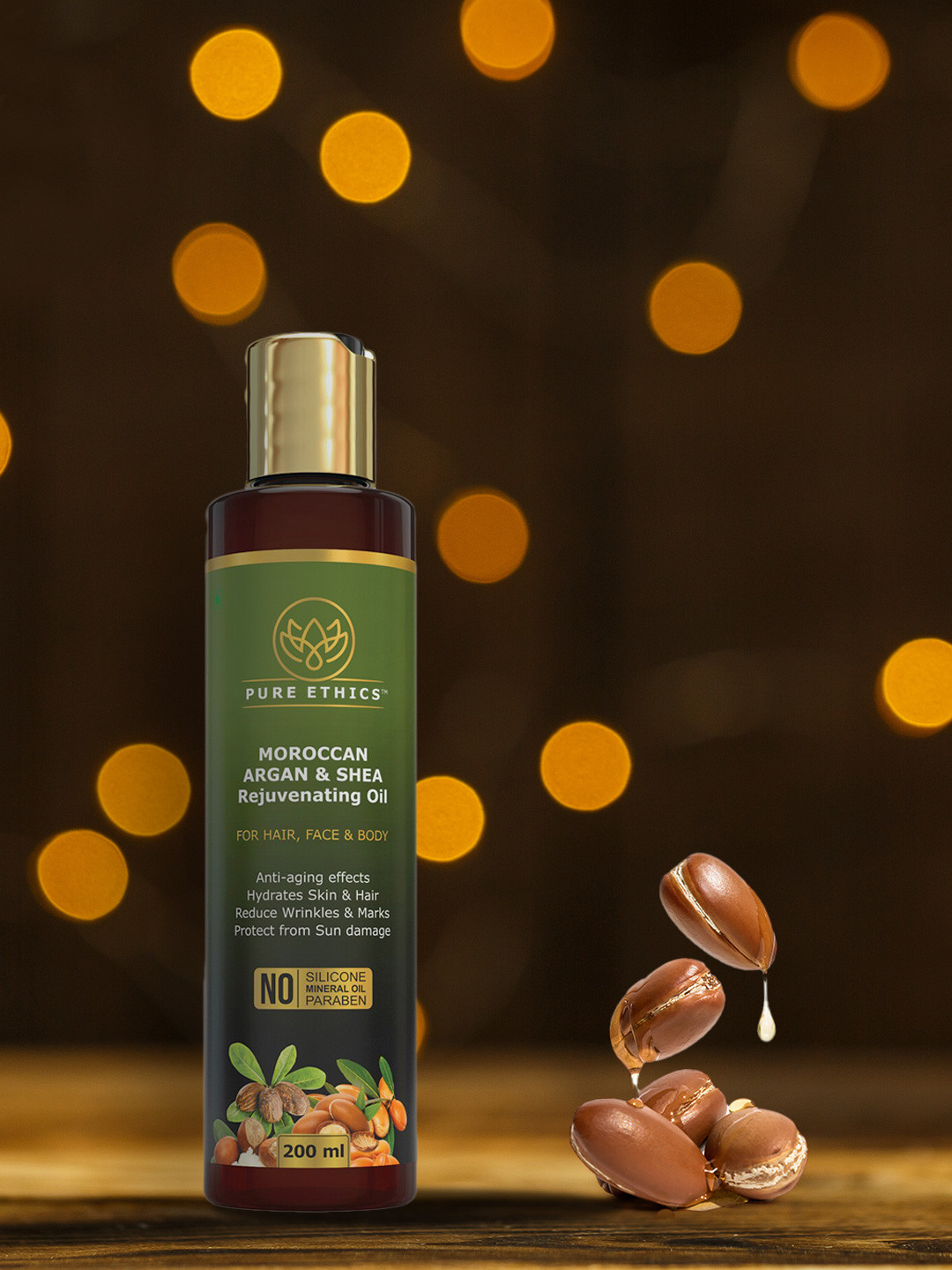 

Pure Ethics Green Moroccan Argan Oil 200 ml