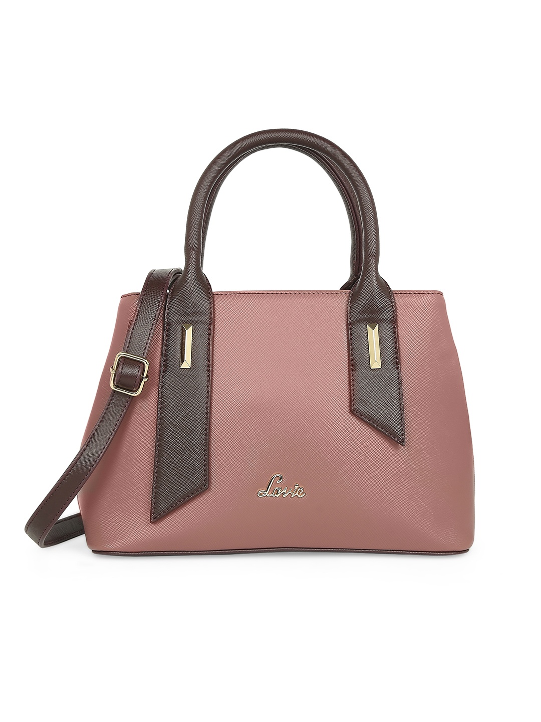 

Lavie Wurumba Pink Structured Handheld Bag