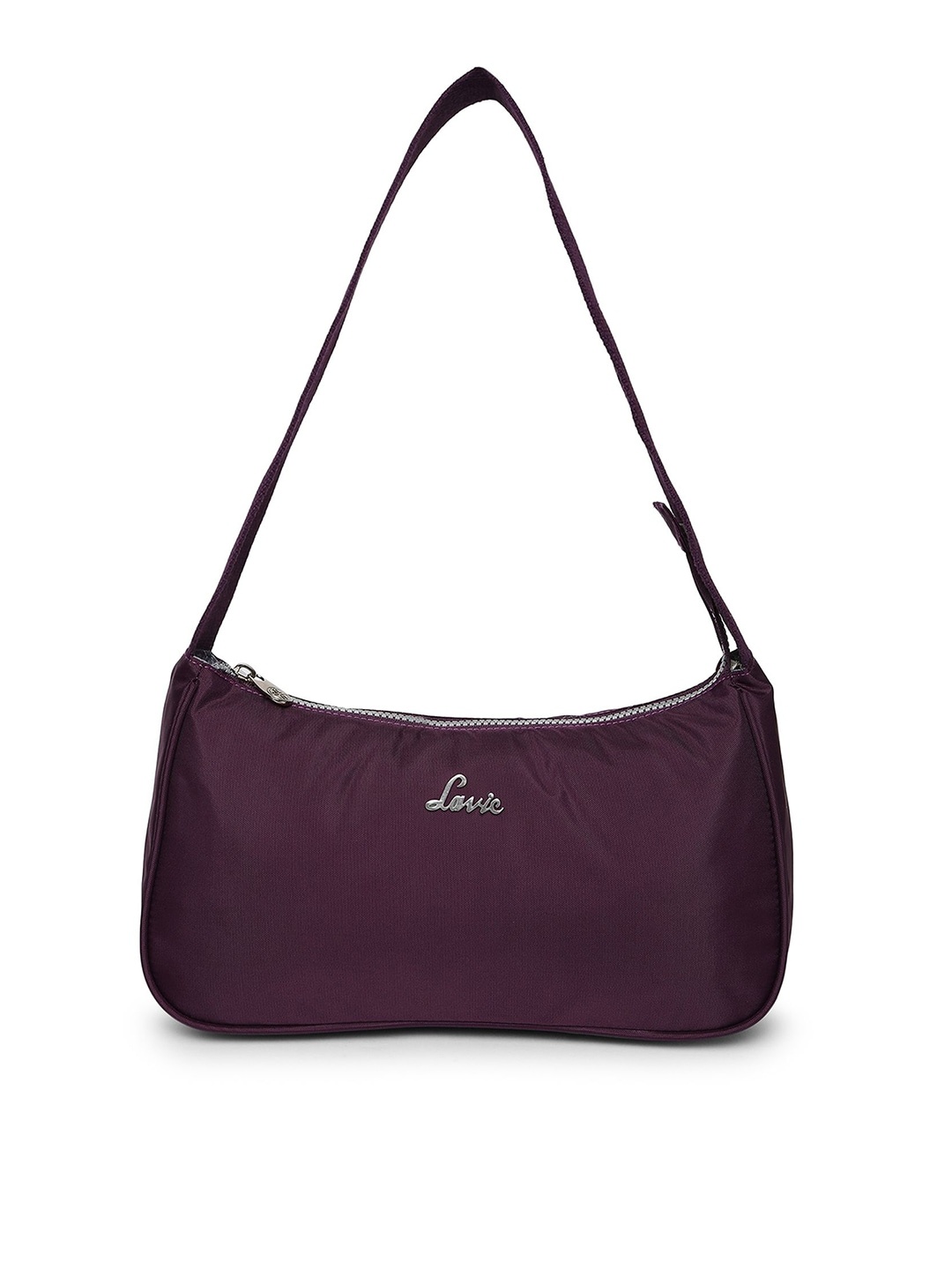 

Lavie Women Purple Solid Structured Shoulder Bag