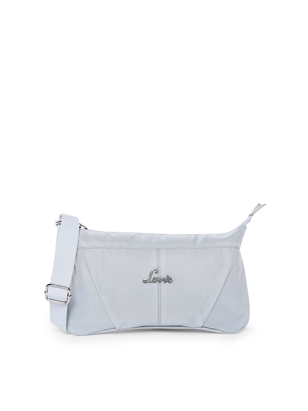 

Lavie Grey Solid Structured Sling Bag