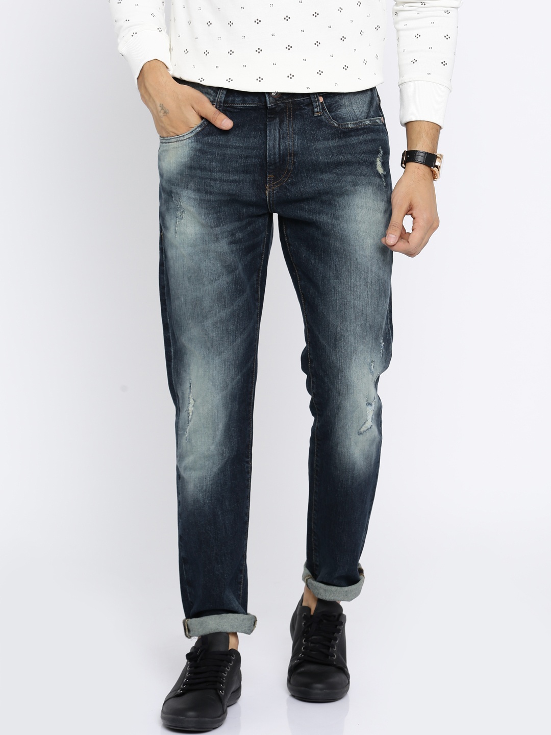 

Ed Hardy Men Blue Slim Fit Jeans
