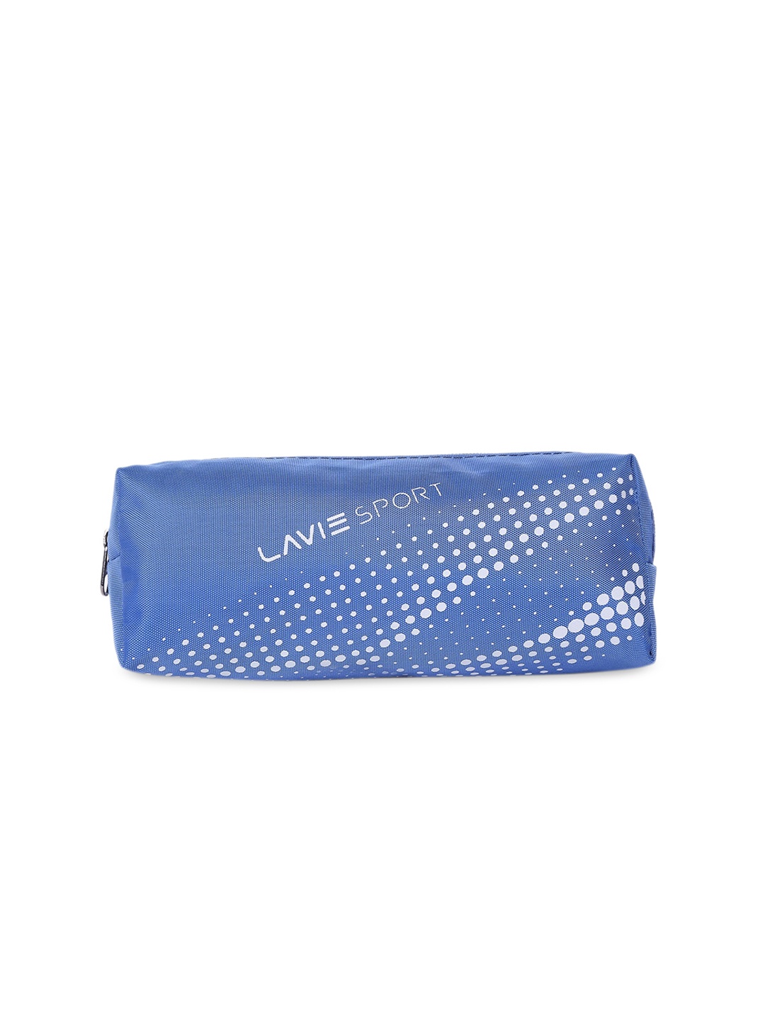 

Lavie Unisex Blue & White Printed Pixel Utility Pouch