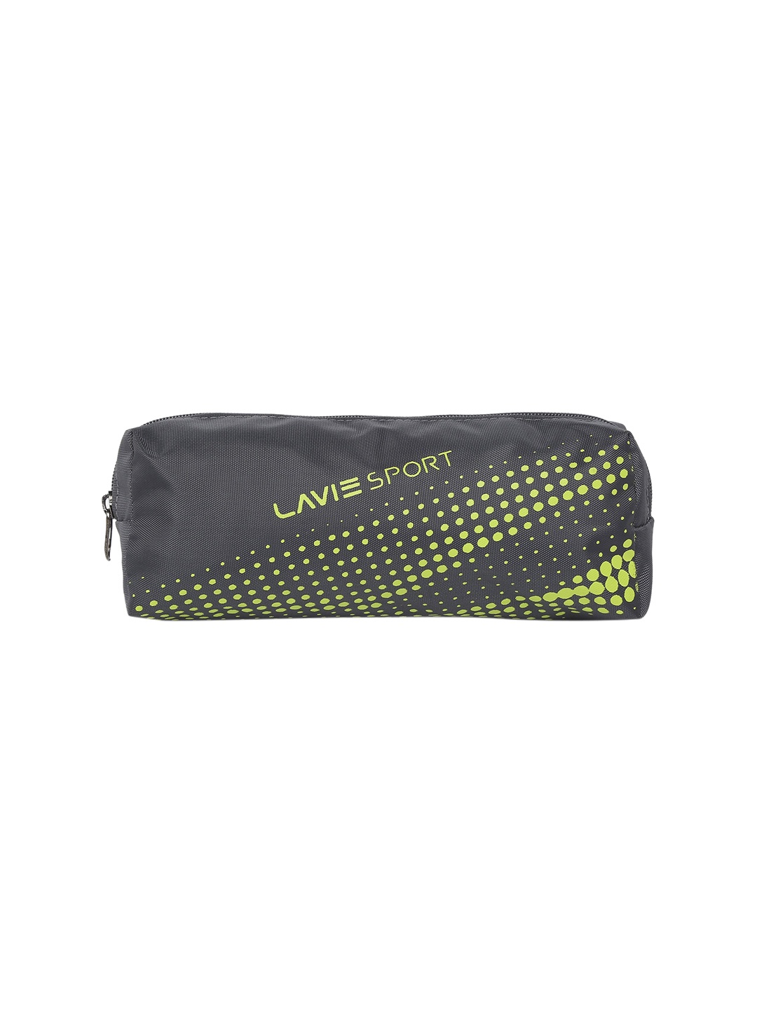 

Lavie Grey & Yellow Printed Pixel Utility Pouch