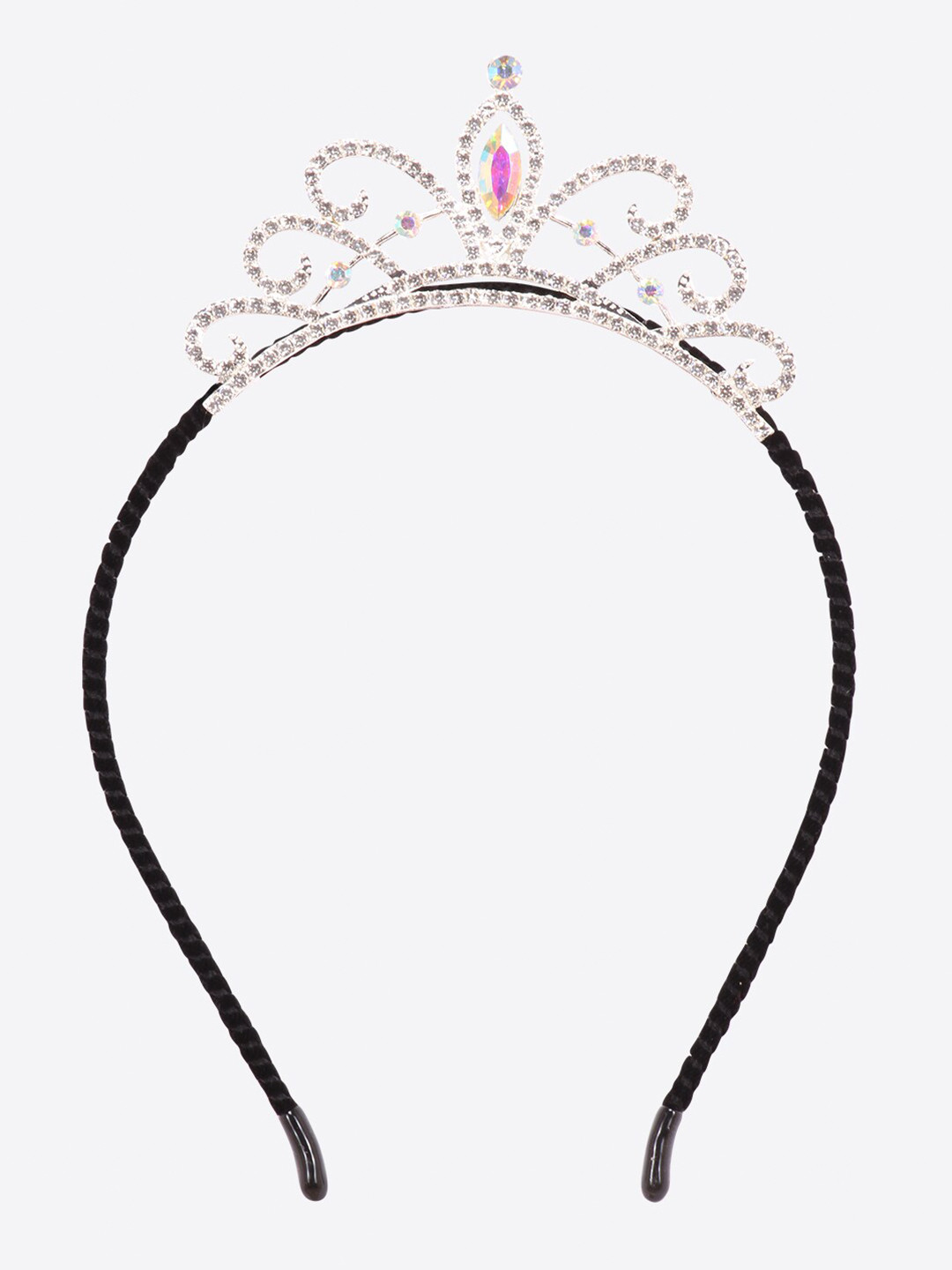 

CUTECUMBER Girls Black & White Embellished Hairband