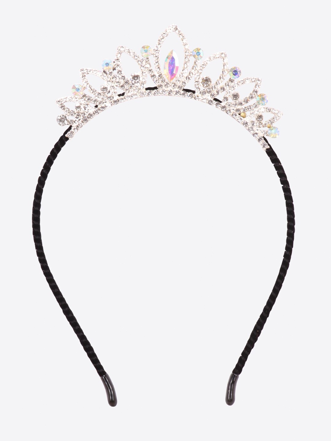 

CUTECUMBER Girls Black & White Embellished Hairband
