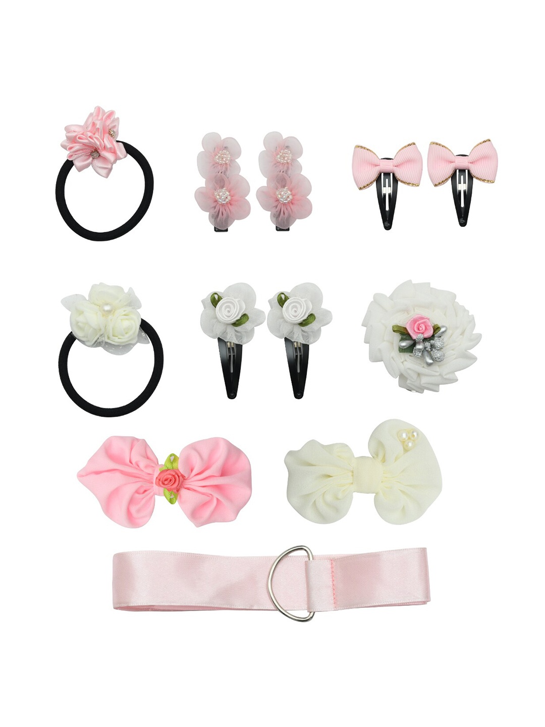

FUNKRAFTS Girls Multicoloured Set of Hair Accessory, Multi