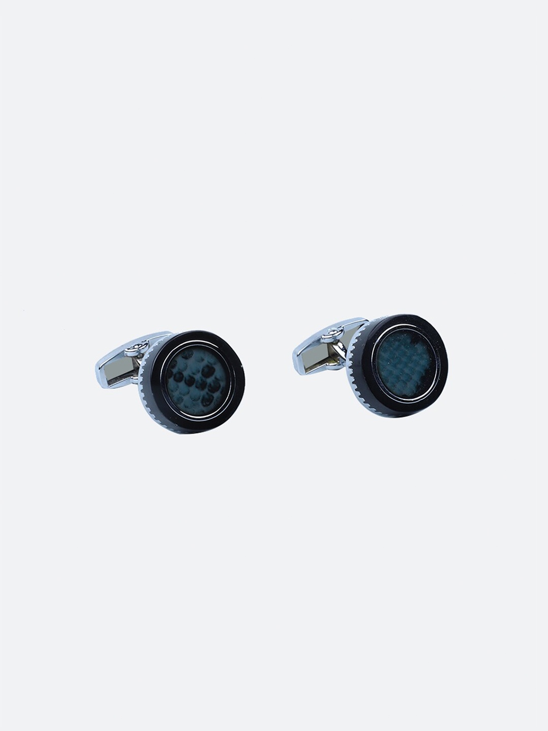 

Tossido Black & Navy Blue Cufflink
