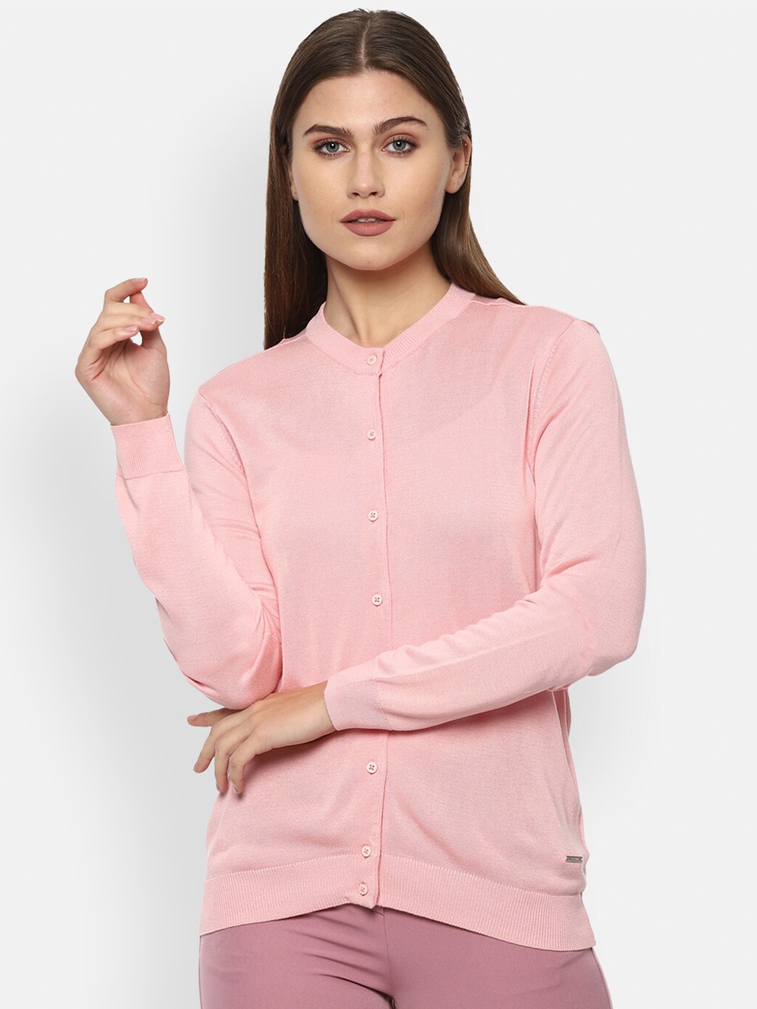 

Van Heusen Woman Pink Cardigan