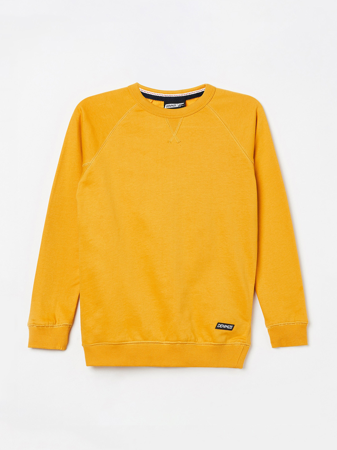 

Denimize by Fame Forever Boys Mustard Sweatshirt