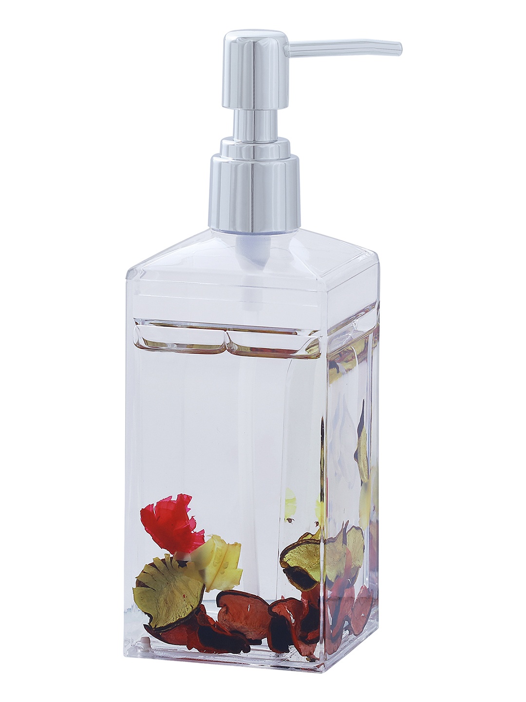 

OBSESSIONS Yellow & Transparent Agua Acrylic Soap Dispenser