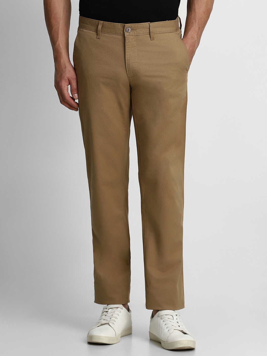 

Louis Philippe Sport Men Brown Slim Fit Trousers