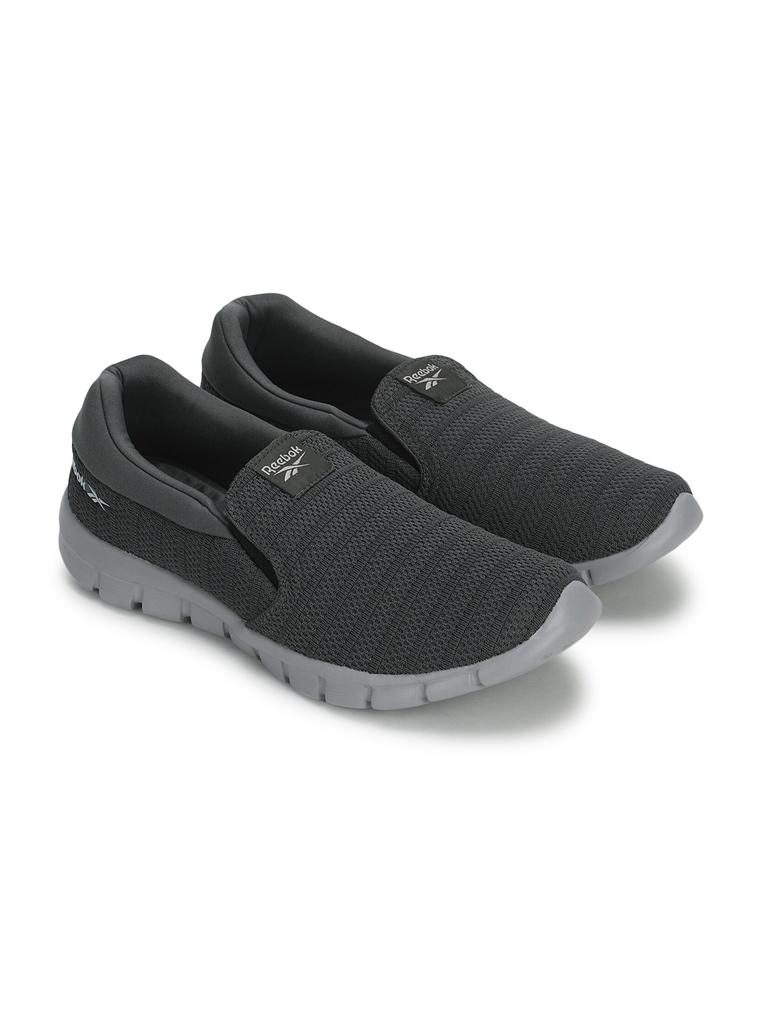 

Reebok Men Grey Textile Training or Gym Non-Marking Shoes