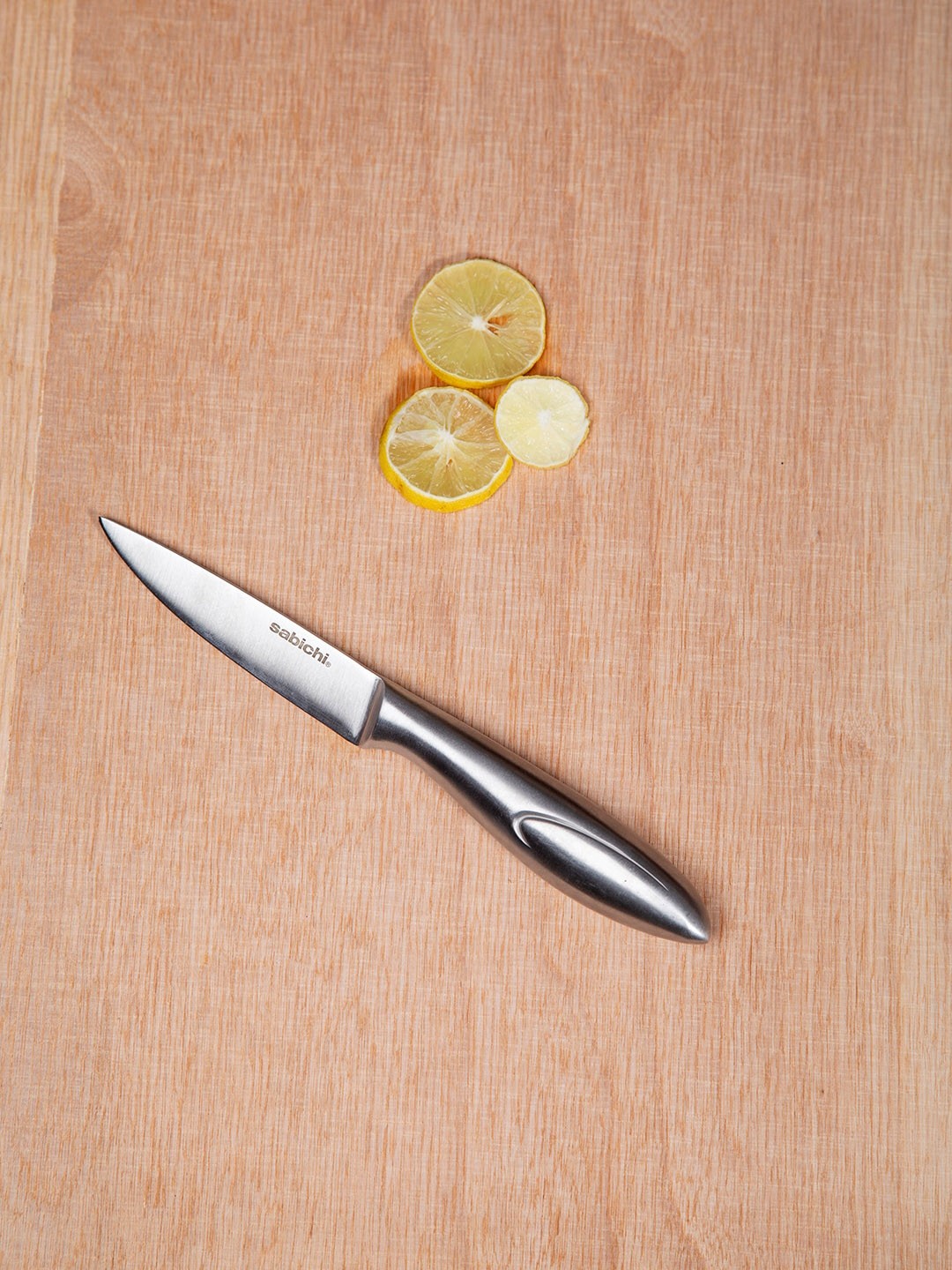 

Sabichi Silver-Toned Solid Stainless Steel Chefs Knife