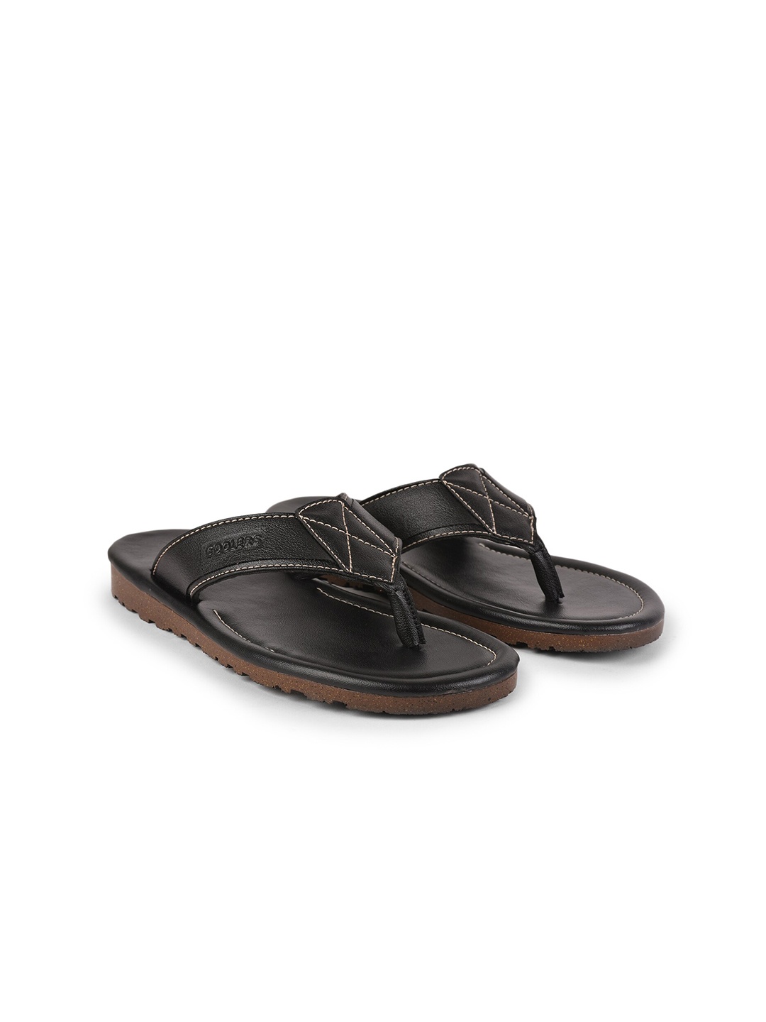 

Liberty Men Black Rubber Thong Flip-Flops