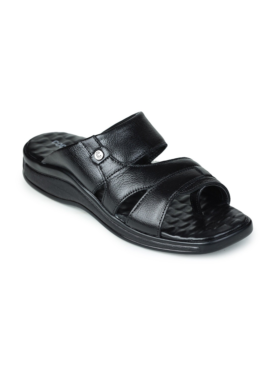 

Liberty Men Black Comfort Sandals