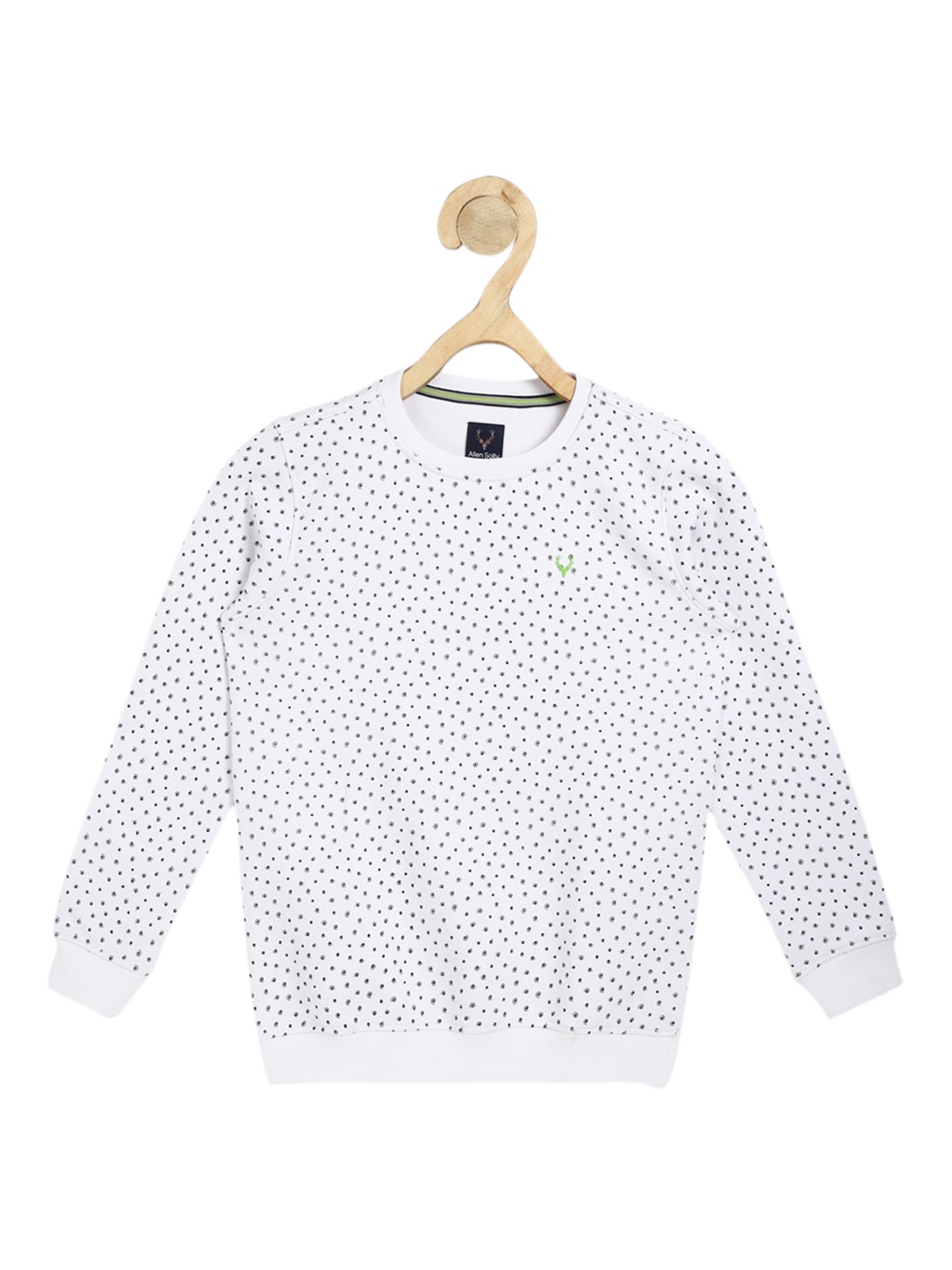 

Allen Solly Junior Boys White Printed Sweatshirt