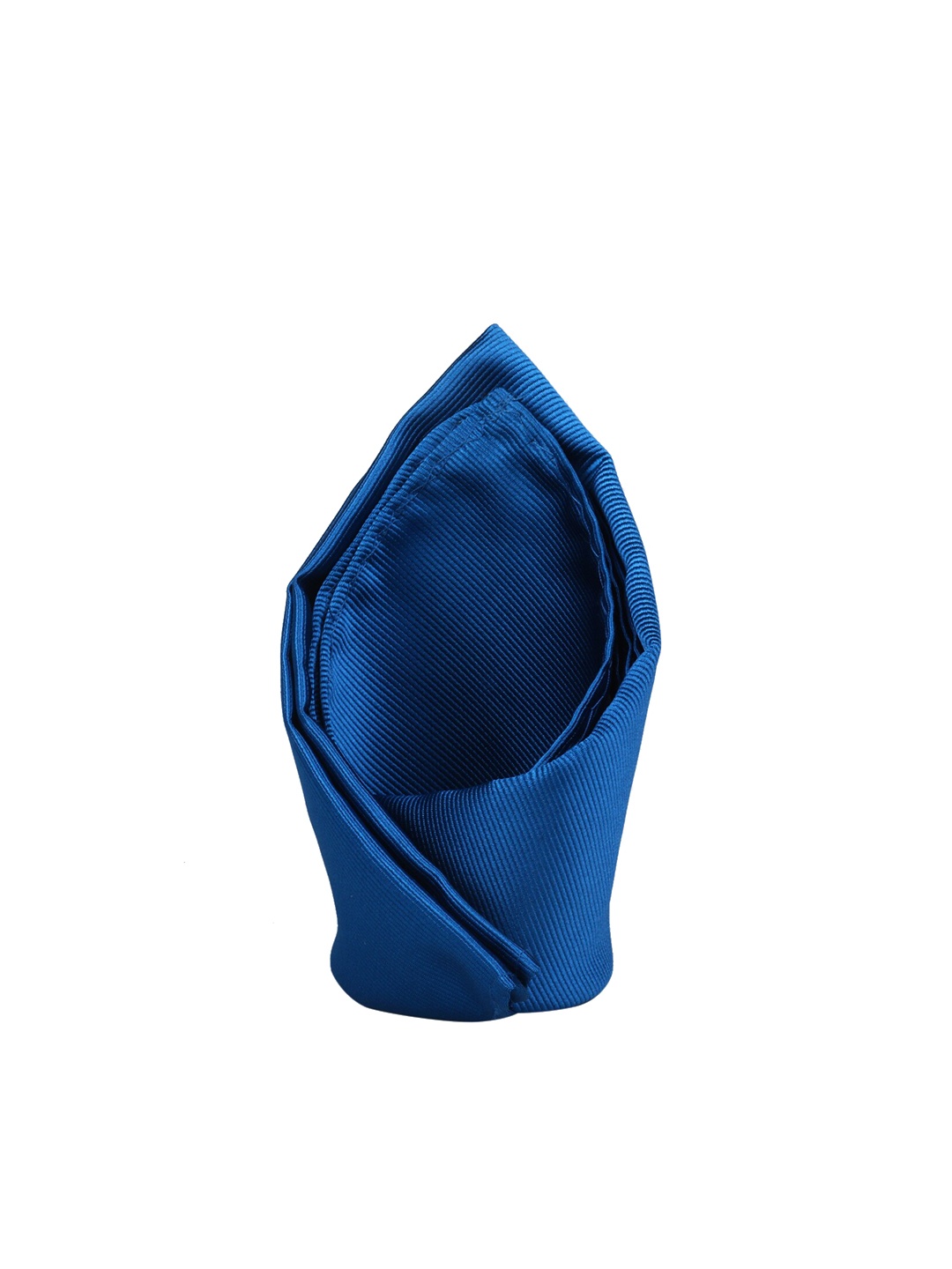 

Tossido Men Blue Solid Pocket Square