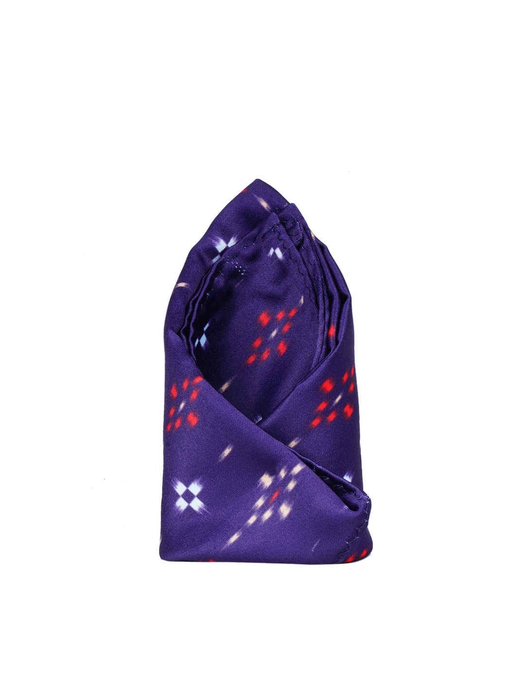 

Tossido Men Blue & Red Printed Pocket Square