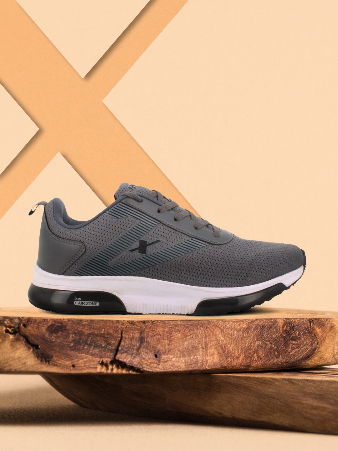 

Sparx Men Grey Mesh Running Non-Marking Shoes