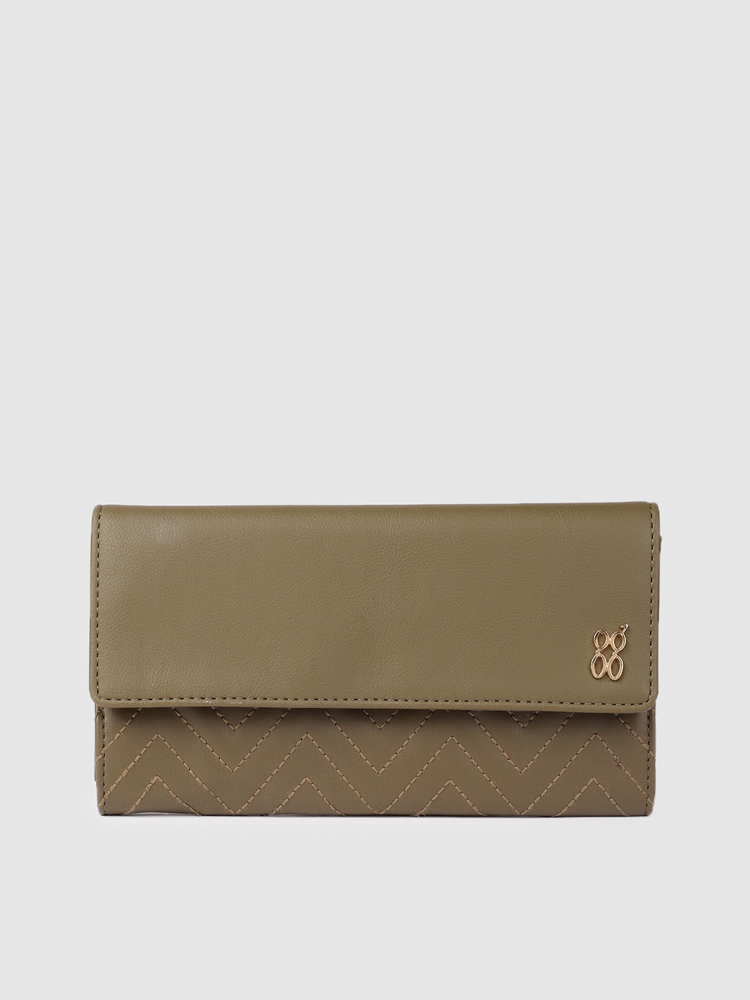 

Baggit Women Green Two Fold Wallet
