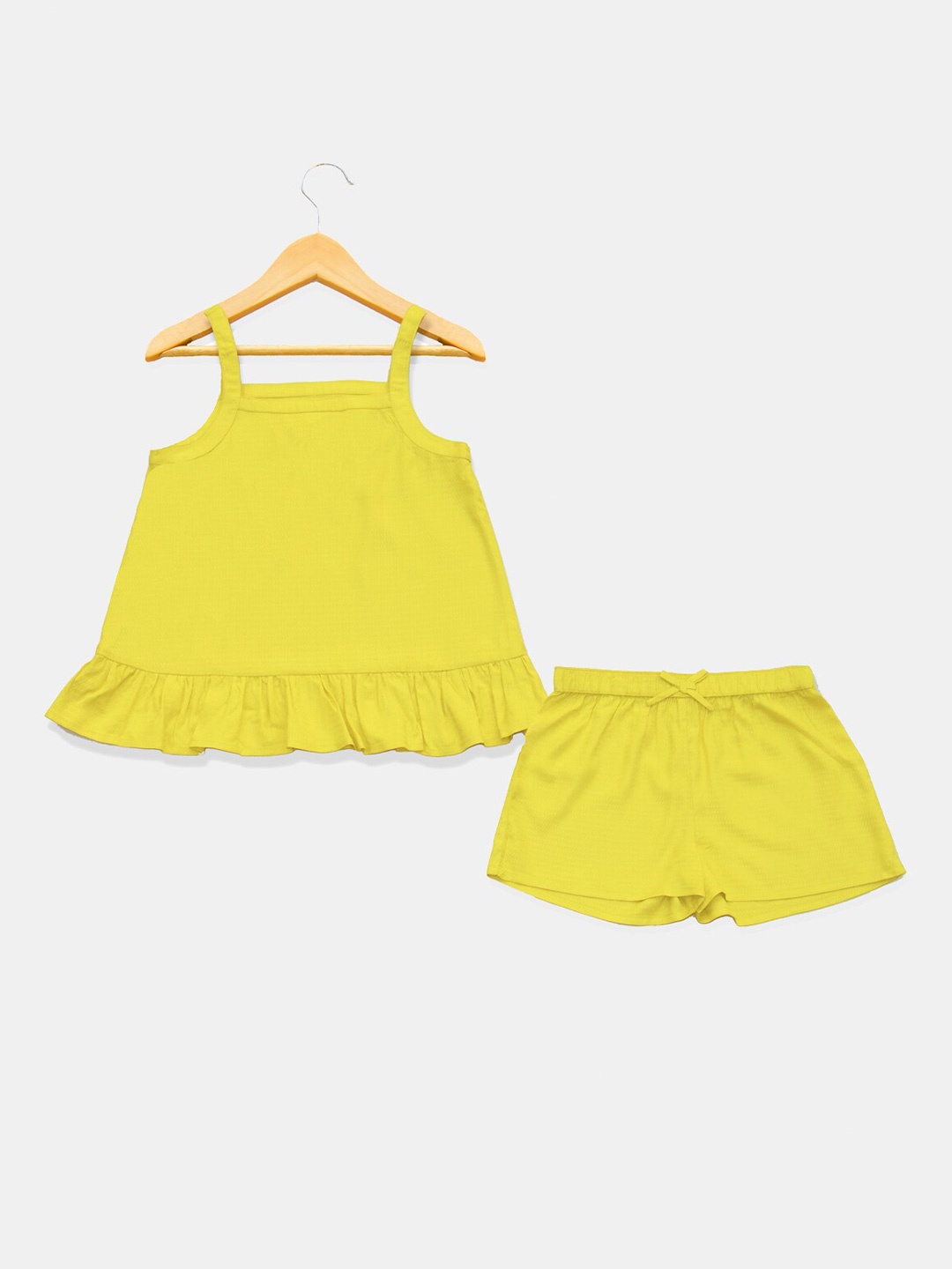 

Jade Garden Girls Yellow Co-ord Set
