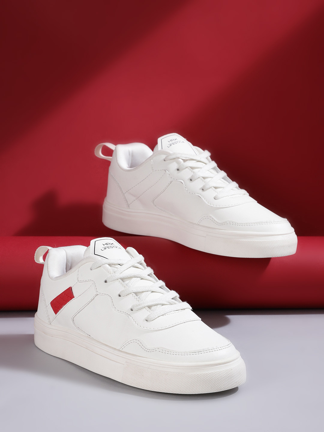 

HRX by Hrithik Roshan Unisex White Gamescape Sneakers