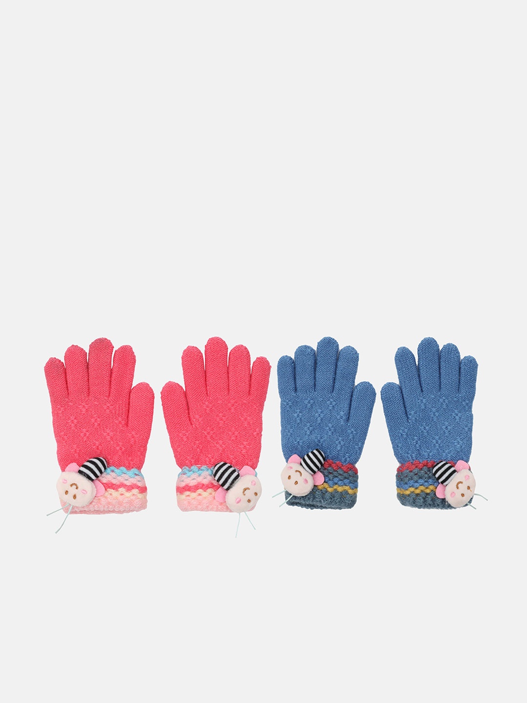 

FabSeasons Kids Pack Of 2 Gloves, Blue