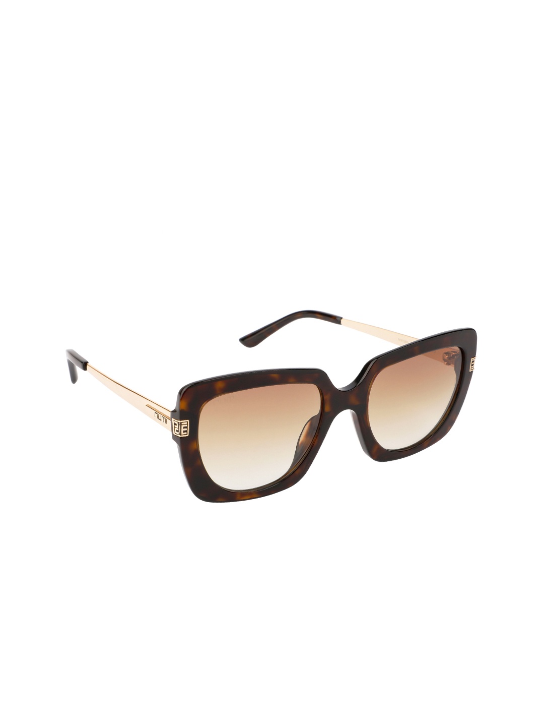

NUMI Flair Women Brown Full Rim Butterfly Sunglasses