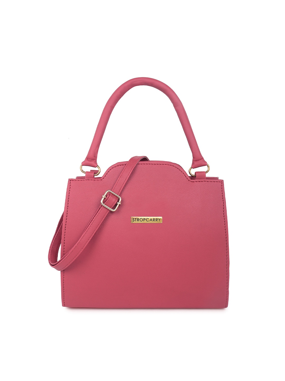 

Stropcarry Pink Structured Satchel