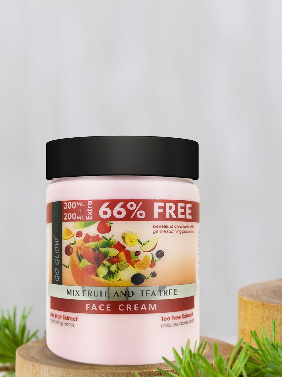 

Berina Go Glow Mix Fruit & Tea Tree Face Cream - 500ml