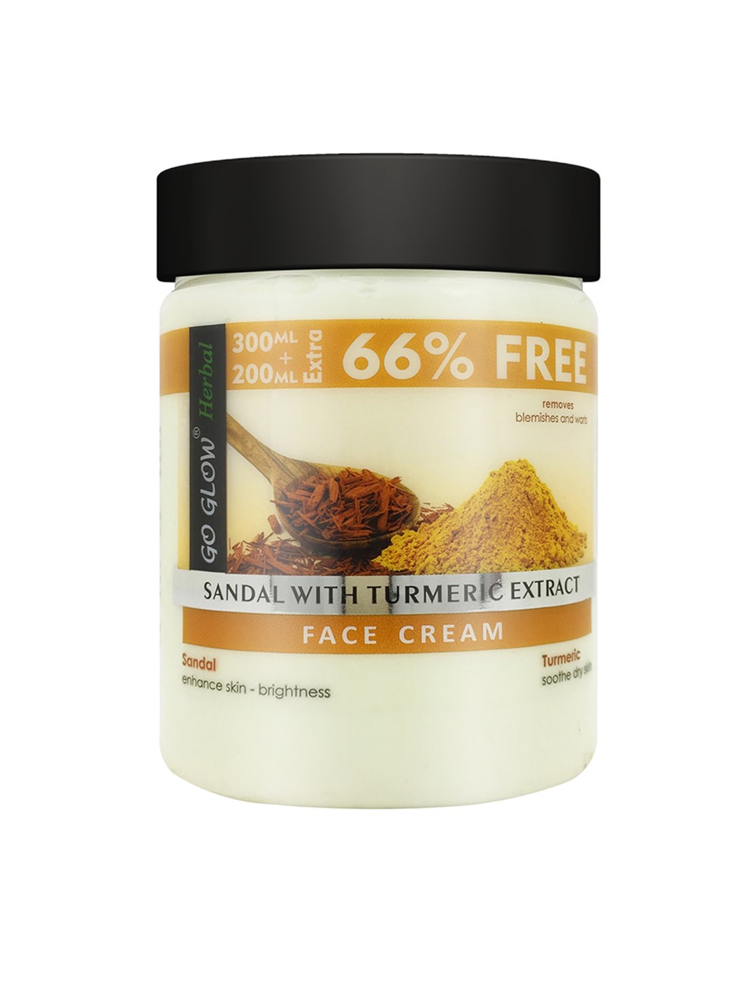 

Berina Go Glow by Berina Sandal & Turmeric Extract Face Cream 500ml, Yellow