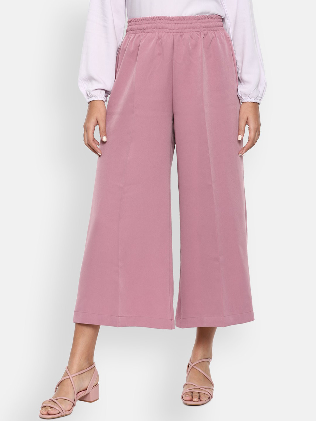 

Van Heusen Woman Women Pink Culottes Trousers