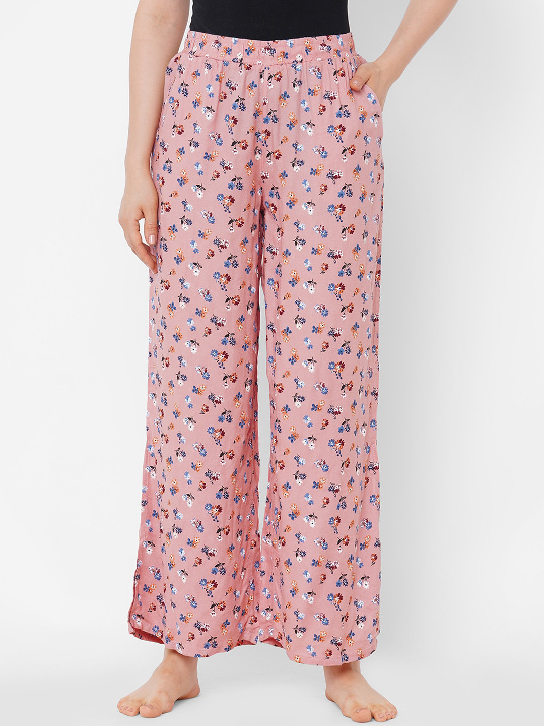 

Mystere Paris Women Pink Floral Lounge Pants