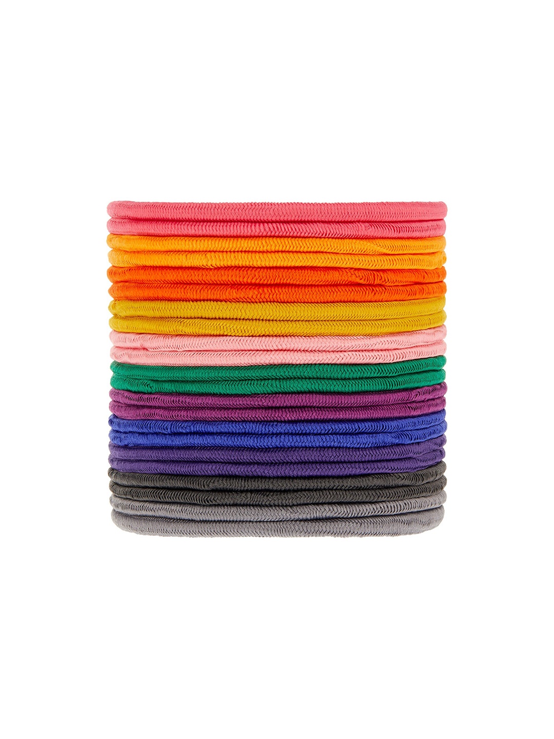 

Accessorize London Women Super Pack Ponytail Holders, Multi